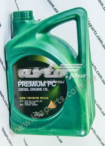 Олива моторна мінеральна hyundai/kia "premium pc diesel 10w-30", 6л 0520000600
