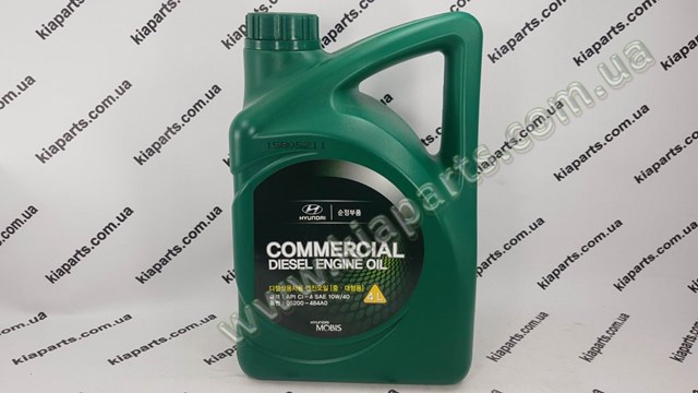 Масло моторное commercial diesel 10w40 (полусинтетика) 4л 05200484A0