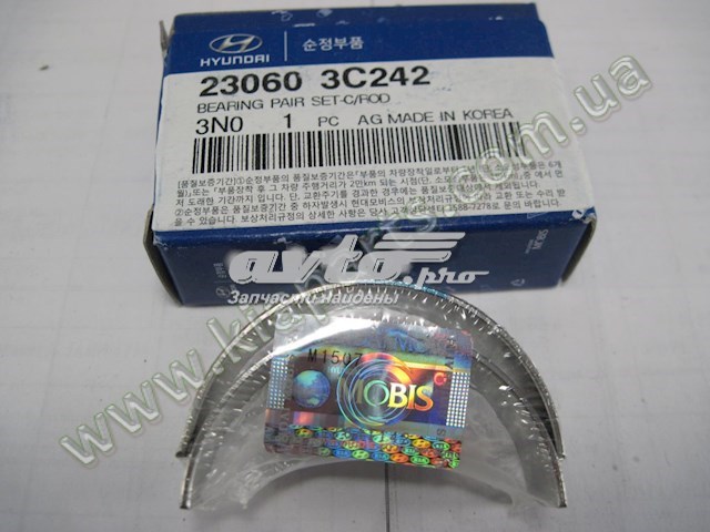 Вкладиші коленвала шатунні 230603C242 HYUNDAI