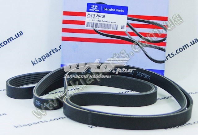 Привід допоміжних агрегатів 252122G750 HYUNDAI