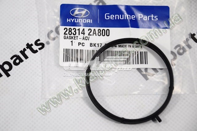 Прокладка впускного колектора, верхня 283142A800 HYUNDAI