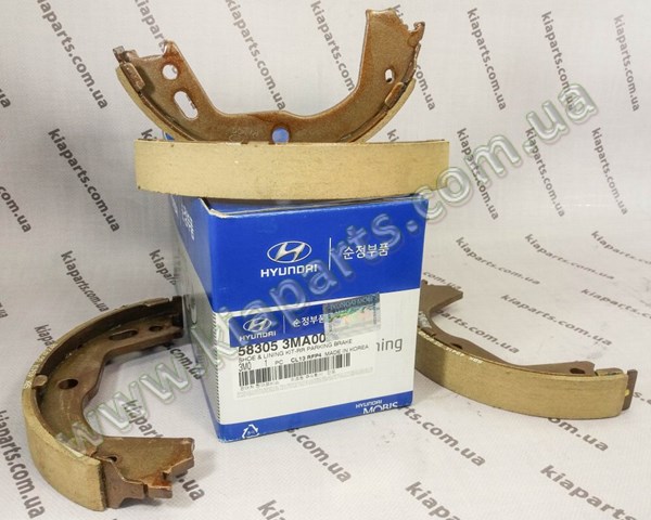 Гальмівні колодки гальма стоянки 583053MA00 HYUNDAI