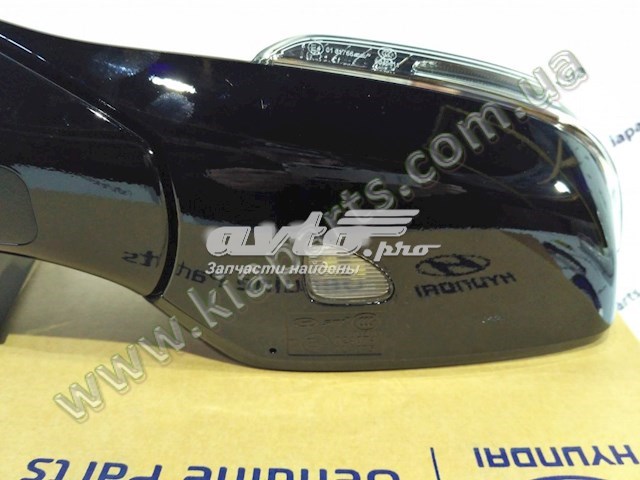 Дзеркало ліве 87610B8003 HYUNDAI