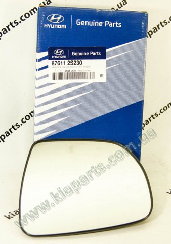 Дзеркальний елемент водійського дзеркала 876112S230 HYUNDAI