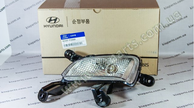 Фара протитуманна, ліва 92207F2000 HYUNDAI