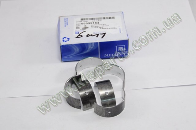 Вкладиші шатунові Шевроле Авео 1