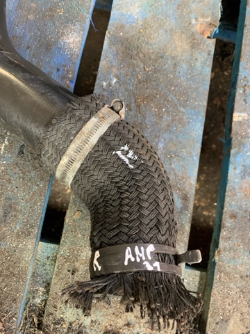 Патрубок повітряний, вихід з турбіни (наддув) 281634A160 HYUNDAI