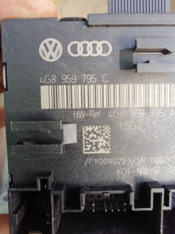 Блок комфорту задніх дверей 4G8959795D VAG