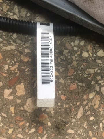Подушка безпеки AIRBAG спинки сидіння, лівого 98201XA01A SUBARU