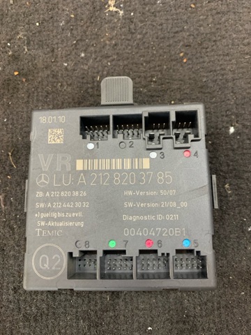 Блок комфорту передніх дверей A2129004502 MERCEDES