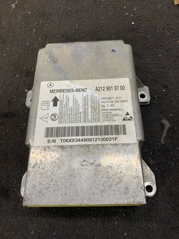 Модуль-процесор управління подушки безпеки A2129010700 MERCEDES