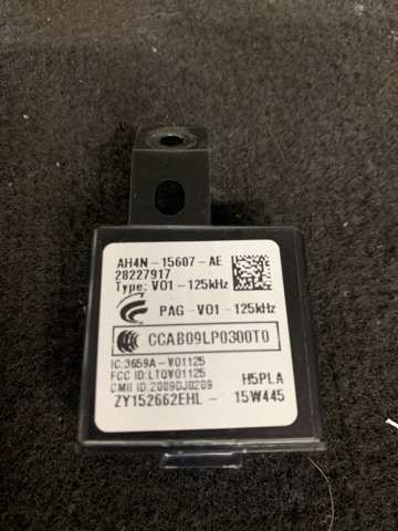 Модуль управління іммобілайзера (ЕБУ) AH4N15607AE JAGUAR