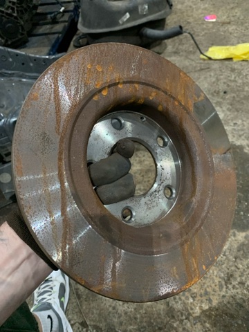 Диск заднього гальма GHT226251 MAZDA