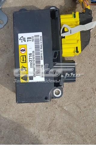 Модуль-процесор керування подушки безпеки 22922716 GM