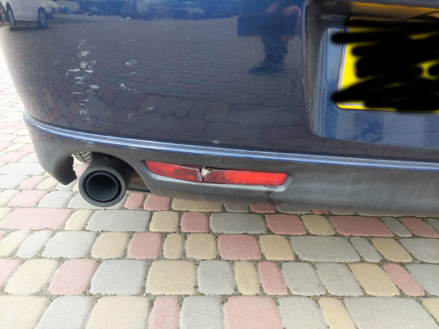Буфер (бампер) задній GS1D50221 MAZDA