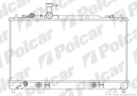 Радіатор 4519086 POLCAR