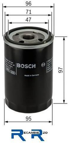 Фільтр масляний 0451103170 BOSCH