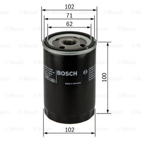 Фільтр масляний 0451203178 BOSCH