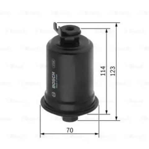Фільтр паливний 0986450107 BOSCH