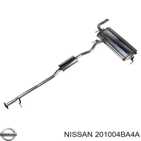 Глушник, середня і задня частина 201004BA4A NISSAN