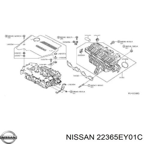 Датчик тиску повітря 22365EY01C NISSAN