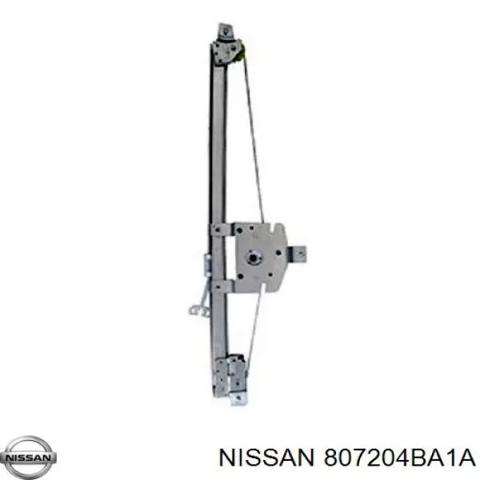 Механізм склопідіймача двері передньої, правої 807204BA1A NISSAN