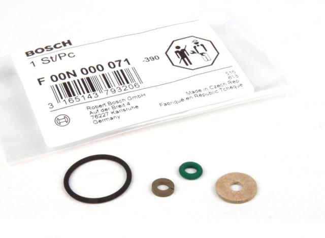 Ремкомплект регулятора тиску палива F00N000071 BOSCH