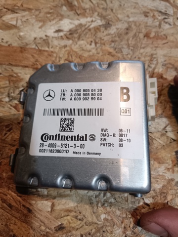 Блок управління камерою A0009050438 MERCEDES