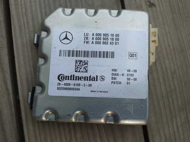 Блок управління камерою A0009051600 MERCEDES