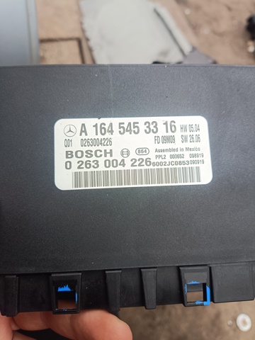 Модуль керування (ЕБУ) парктроніком A1645453316 MERCEDES