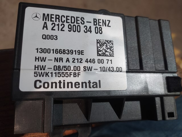 Модуль керування (ЕБУ) паливного насосу A2129003408 MERCEDES