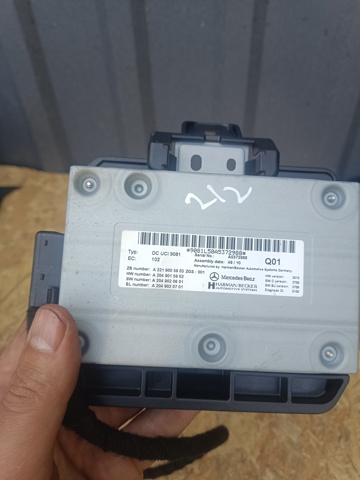 Блок керування мультимедійний A2219005903 MERCEDES