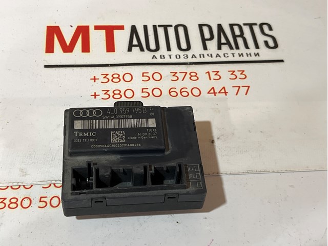 Блок комфорту задніх дверей 4L0959795B VAG