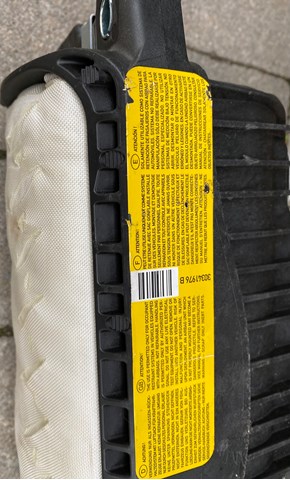 Подушка безпеки, пасажирська, AIRBAG 7P6880204C VAG
