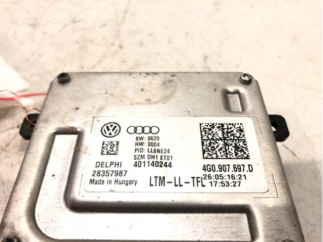 Блок упавленія автосвітла 4G0907397D VAG