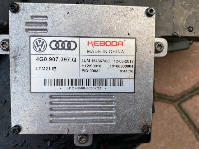 Блок керування освітленням 4G0907397Q VAG