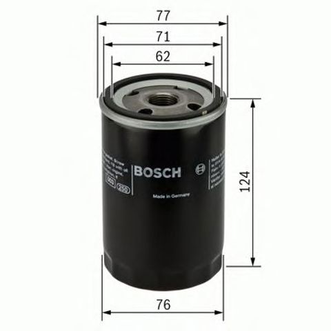Фільтр масляний 0451103259 BOSCH