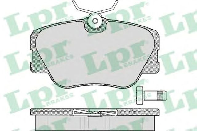 Передні гальмівні колодки 05P280 LPR