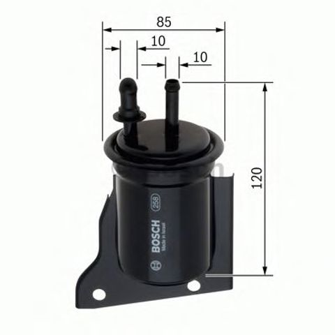 Фільтр паливний 0986450114 BOSCH