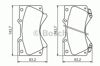 Колодки передні 0986494449 BOSCH