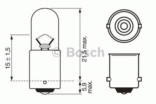 Лампи 1987302207 BOSCH