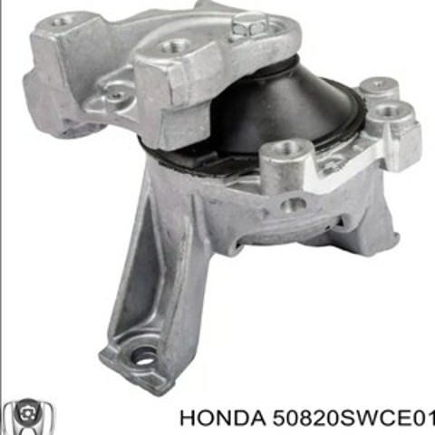 Подушка (опора) двигуна, права нижня 50820SWCE01 HONDA