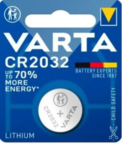 Батарейка брелока CR2032 VARTA