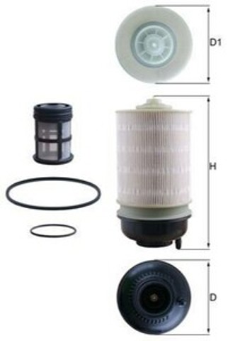 Фільтр палива KX581KIT MAHLE