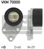 Ролик натягувача ременя ГРМ VKM70000 SKF