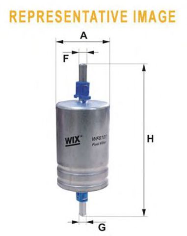 Фільтр палива WF8251 WIX