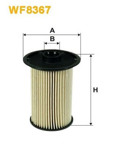 Фільтр тонкого очищення палива WF8367 WIX