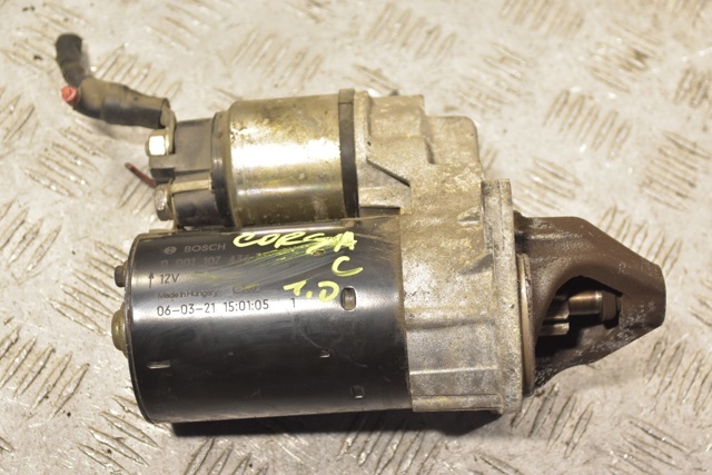 Стартер opel corsa 1.0 16v (c) 2000-2006 0001107436 263227, гарантия: на установку и проверку 14 дней.