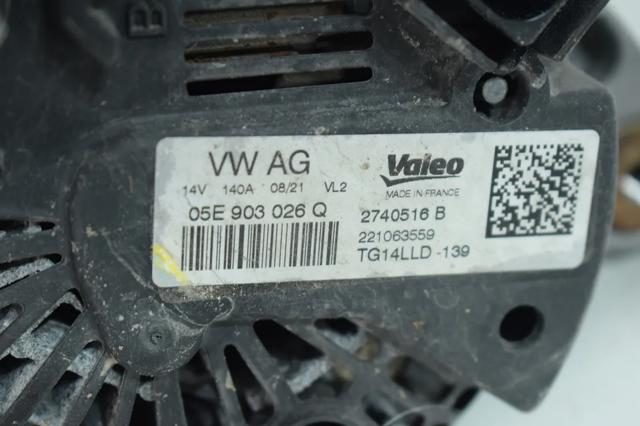 Авто генератор 05E903026Q VAG