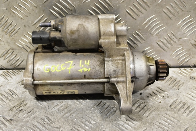 Стартер vw golf 1.4tsi (vii) 2012-2020 0am911023r 292787, гарантия: на установку и проверку 14 дней.